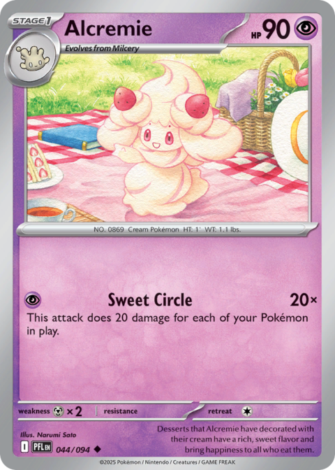 Alcremie - PFL #44 - Normal