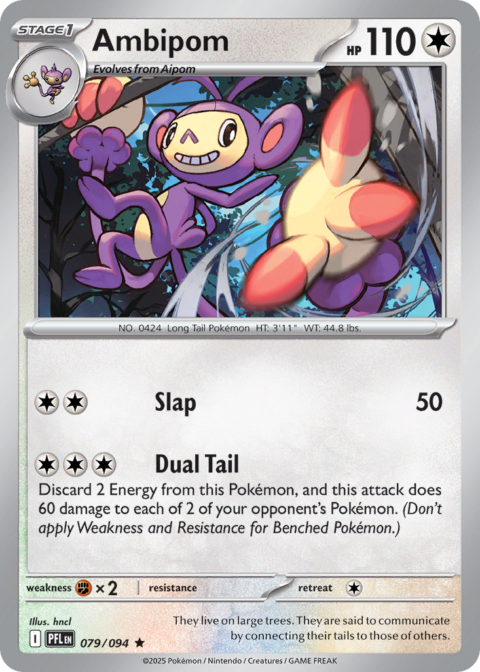 Ambipom - PFL #79 - Holo