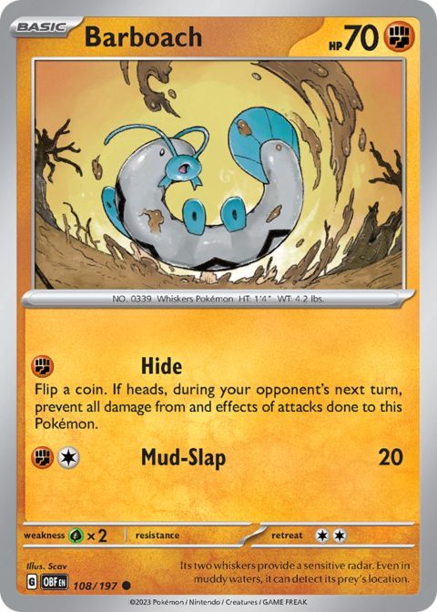 Barboach - OBF #108 - Reverse Holo