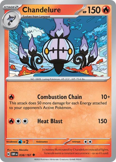 Chandelure - OBF #38 - Normal