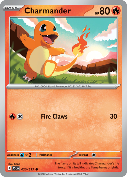 Charmander - ASC #20 - Normal