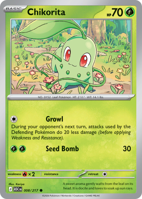 Chikorita - ASC #8 - Normal