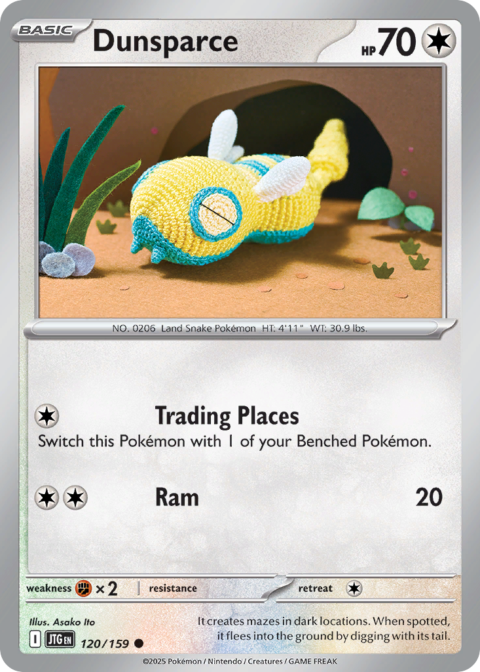 Dunsparce - JTG #120 - Normal