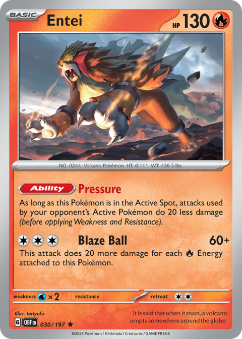 Entei - OBF #30 - Normal