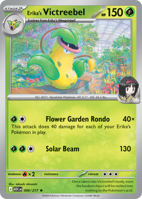 Erika's Victreebel - ASC #6 - Energy Reverse