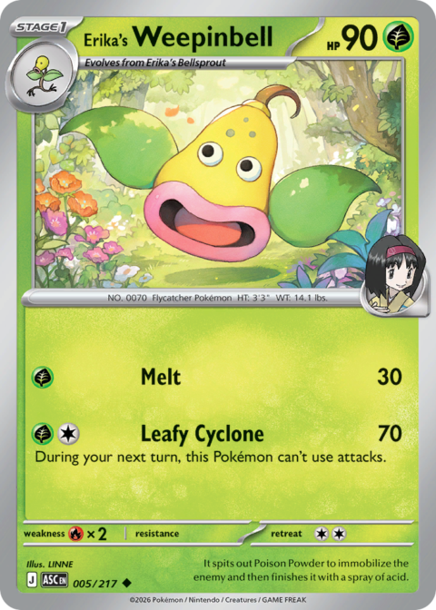 Erika's Weepinbell - ASC #5 - Normal