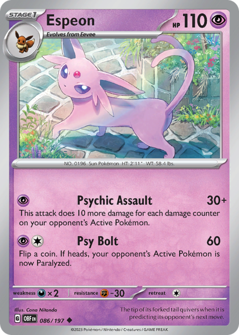 Espeon - OBF #86 - Normal
