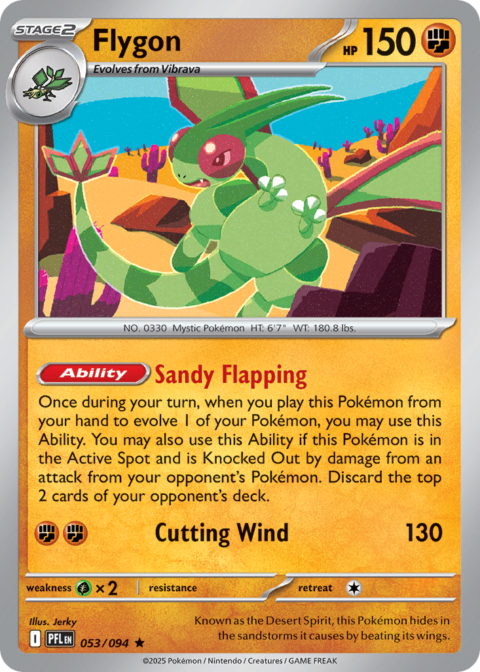 Flygon - PFL #53 - Holo