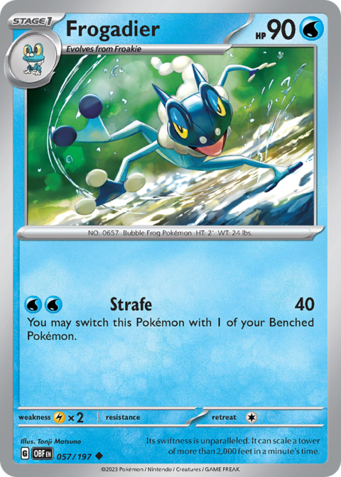 Frogadier - OBF #57 - Normal
