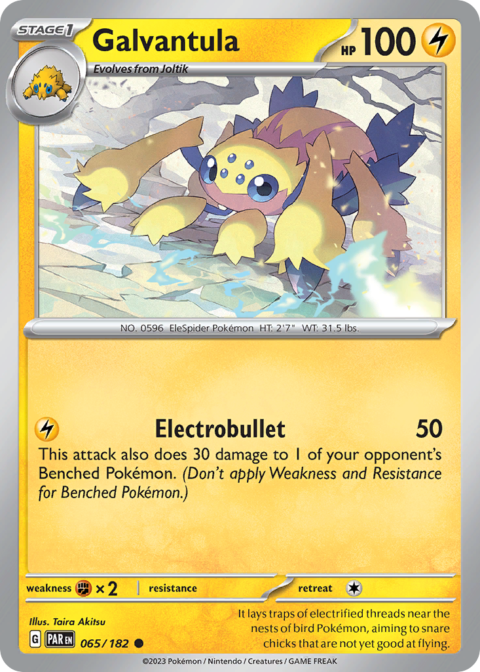 Galvantula - PAR #65 - Reverse Holo