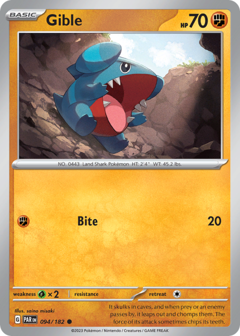 Gible - PAR #94 - Normal