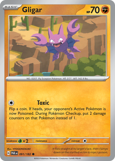 Gligar - PAR #91 - Normal