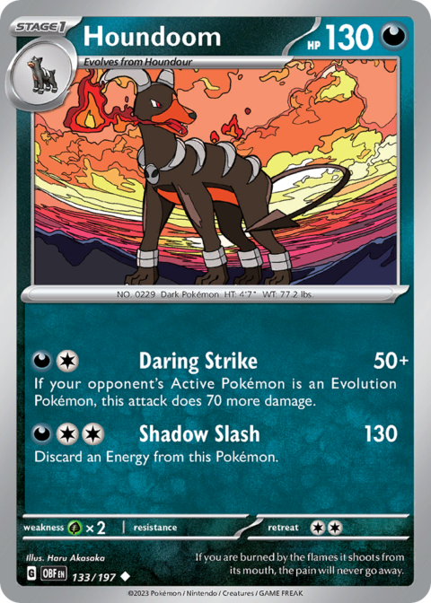 Houndoom - OBF #133 - Normal