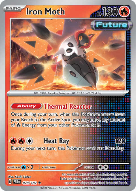 Iron Moth - PAR #28 - Reverse Holo