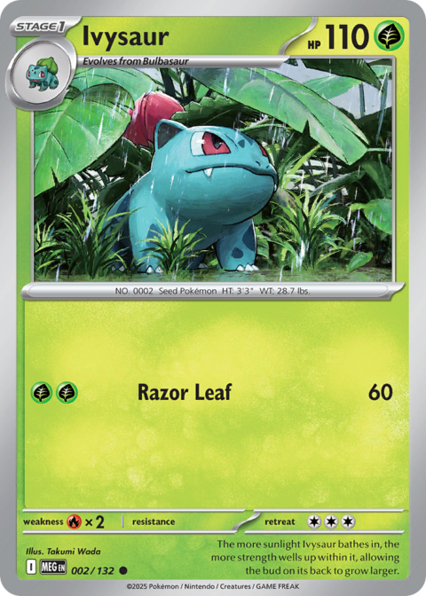 Ivysaur - MEG #2 - Normal