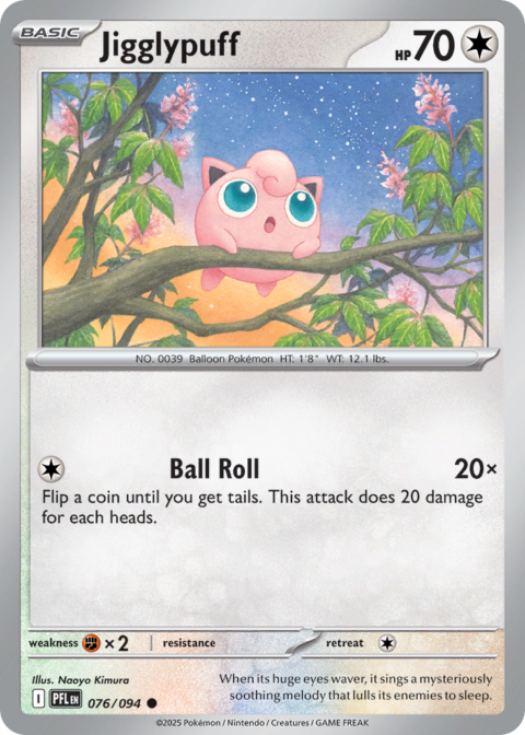 Jigglypuff - PFL #76 - Normal