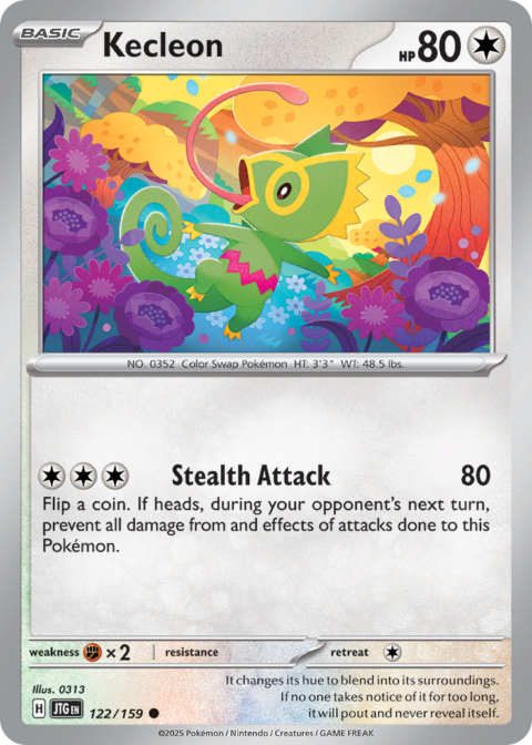 Kecleon - JTG #122 - Normal