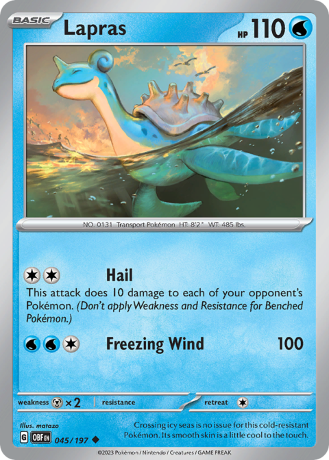 Lapras - OBF #45 - Normal