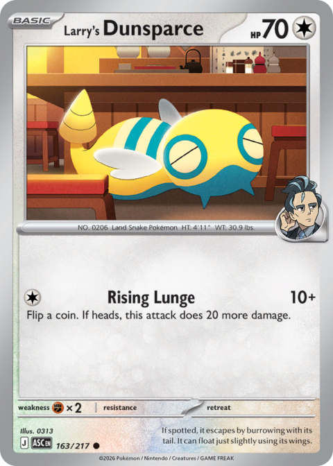 Larry's Dunsparce - ASC #163 - Ball Reverse