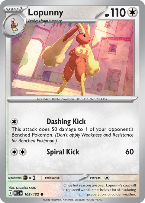 Lopunny - MEG #108 - Normal