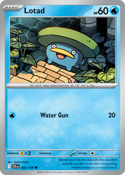 Lotad - JTG #35 - Normal