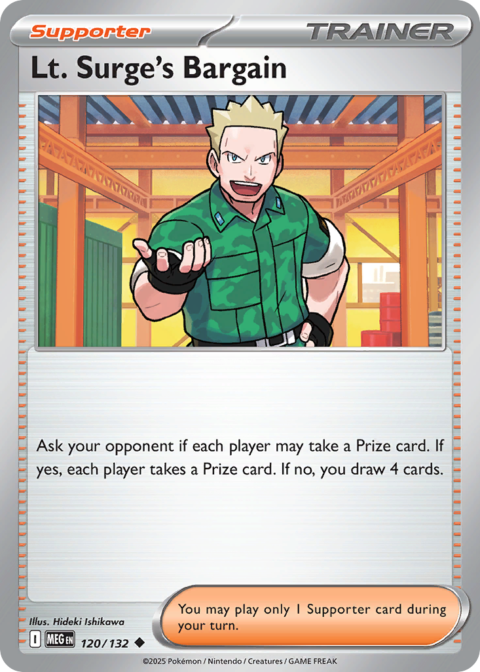 Lt. Surge's Bargain - MEG #120 - Normal