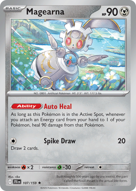 Magearna - JTG #107 - Reverse Holo