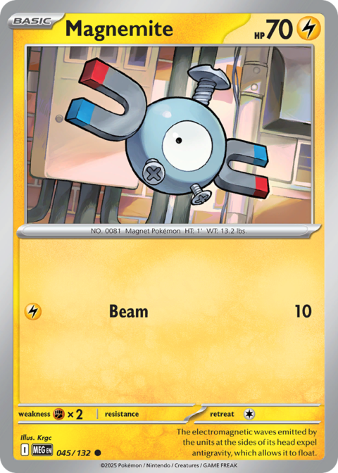 Magnemite - MEG #45 - Normal