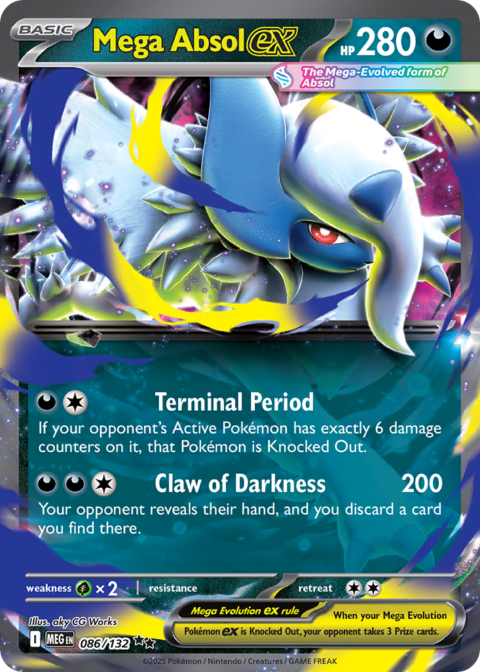Mega Absol ex - MEG #86
