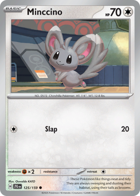 Minccino - JTG #125 - Normal