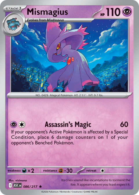 Mismagius - ASC #86 - Energy Reverse