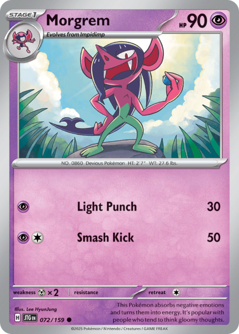 Morgrem - JTG #72 - Reverse Holo