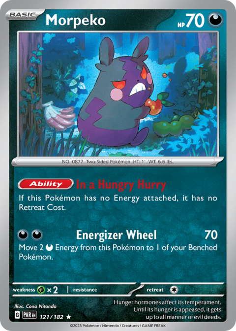 Morpeko - PAR #121 - Holo