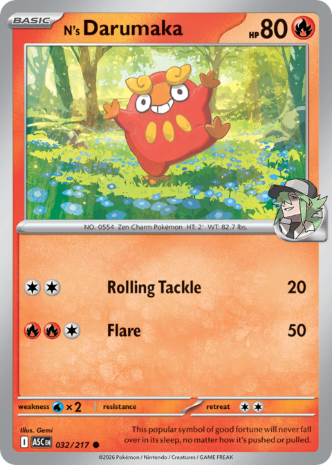 N's Darumaka - ASC #32 - Normal