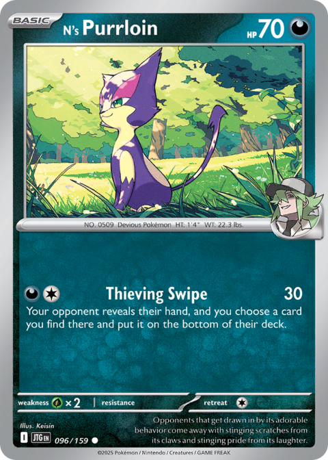 N's Purrloin - JTG #96 - Normal