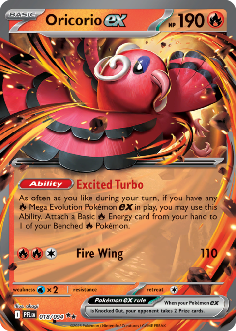 Oricorio ex - PFL #18