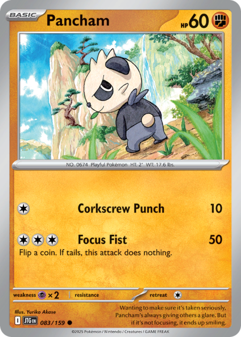 Pancham - JTG #83 - Reverse Holo