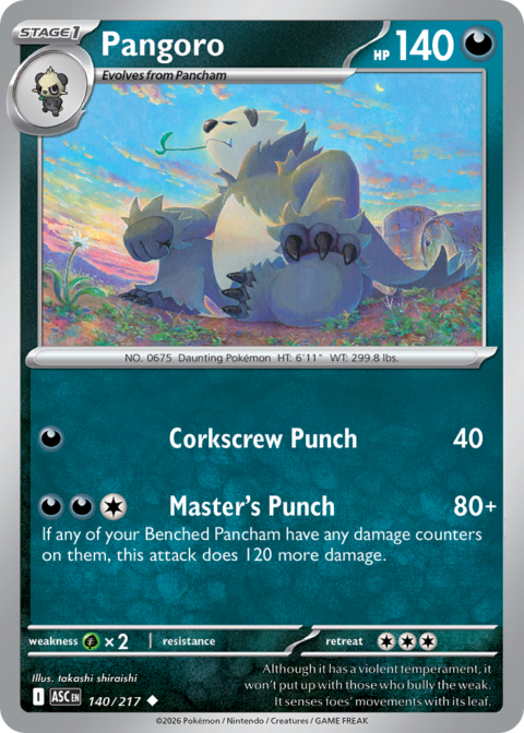 Pangoro - ASC #140 - Normal