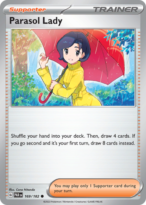 Parasol Lady - PAR #169 - Reverse Holo
