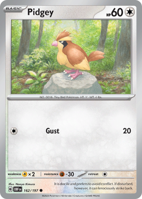Pidgey - OBF #162 - Normal