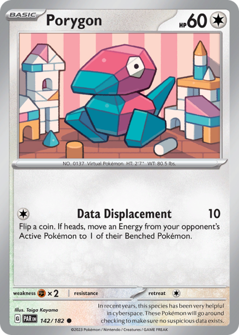 Porygon - PAR #142 - Normal