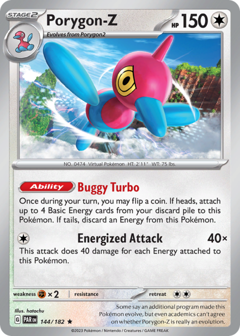 Porygon-Z - PAR #144 - Holo