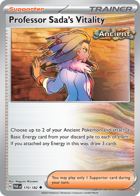 Professor Sada's Vitality - PAR #170 - Reverse Holo