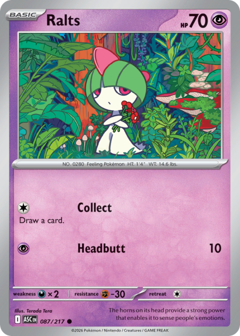 Ralts - ASC #87 - Normal