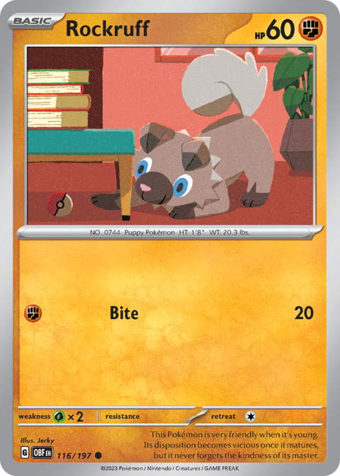 Rockruff - OBF #116 - Normal