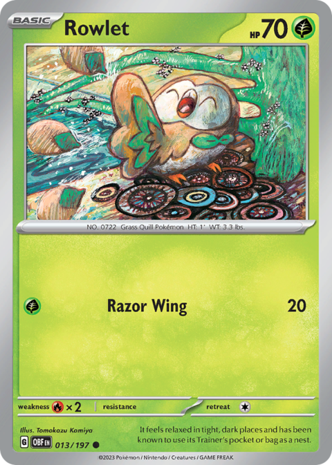 Rowlet - OBF #13 - Normal