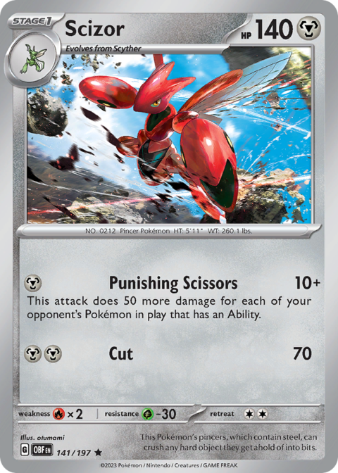 Scizor - OBF #141 - Normal
