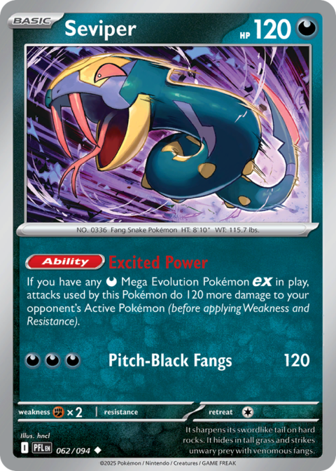 Seviper - PFL #62 - Normal