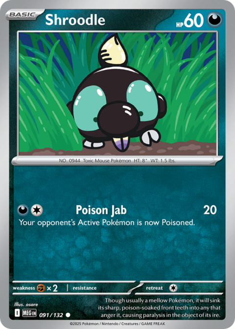 Shroodle - MEG #91 - Reverse Holo