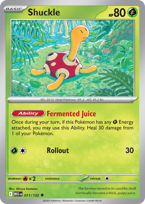 Shuckle - MEG #11 - Normal